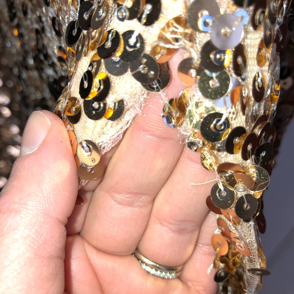 Gold Prom Dress - Picture 10 of 11